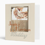 Couture Inspired Cream Gown Vinyl Binders