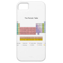 Couverture de l'iphone 5 de Tableau périodique Étui iPhone 5