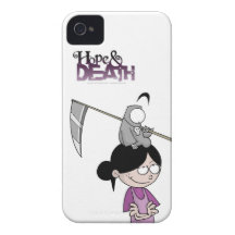 Couverture d'Iphone 4 de "espoir et de mort" ! Étuis iPhone 4