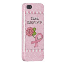 Couverture d'iPhone de survivant de cancer du sein Coques iPhone 5