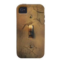 Couverture grunge de l'iPhone 4/4S de commutateur Étui iPhone 4