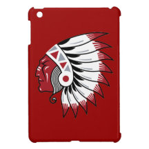 Couverture iPad Mini Peau Rouge
