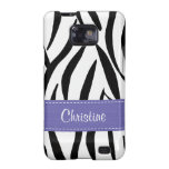 Couverture pourpre de caisse de la galaxie S de Sa Coques Samsung Galaxy S2