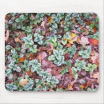 Couverture végétale et feuille de chute tapis de souris