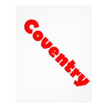 Coventry city of england letterhead