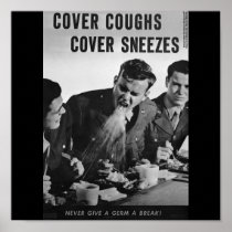 Cover coughs cover sneezes print