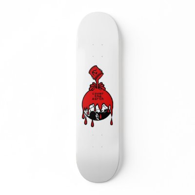 cover the earth skate boards by zezofish