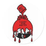 cover the earth stickers