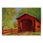 Covered Bridge, Greeting Card