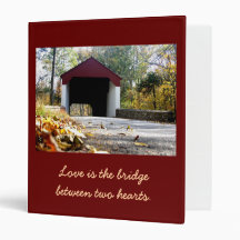 Covered Bridge Love Binder
