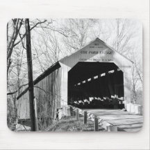 Covered Bridge Mouse Pad