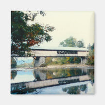 Covered Bridge NH Magnet