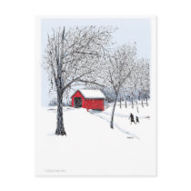 Covered Bridge Postcard