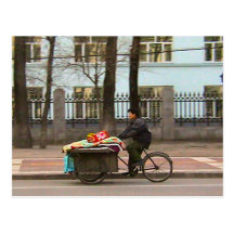 Covered up delivery postcards