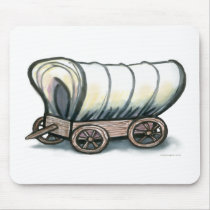Covered Wagon Mouse Mats