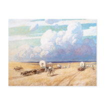 Covered Wagons by NC Wyeth