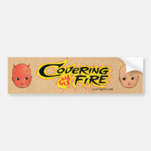 Covering Fire - Sinner & Saint Bumper Sticker