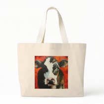 Cow#420 Tote Bags