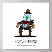 COW-ALIEN POSTER