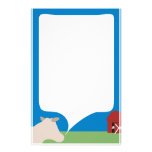 cow barn conversation stationery