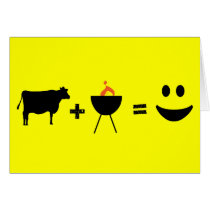 cow bbq happy