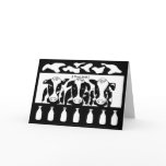 Cow Business Greeting Card