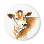 cow face magnet
