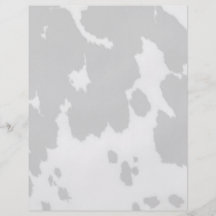 Cow fur full color flyer