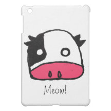 Cow goes meow cover for the iPad mini