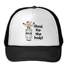 Cow in Milk Can Hats