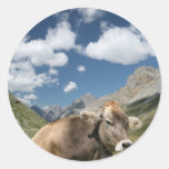 Cow in Pasture Sticker