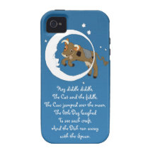 Cow Jumped Over the Moon Case For The iPhone 4