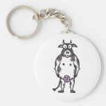 Cow Keychain