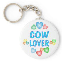 COW LOVER KEYCHAIN