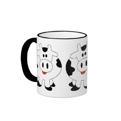 Cow Moo Mug by orglioness