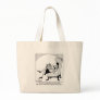 Cow, Moon & Growth Hormones Tote Bag