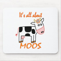 Cow Moos Mouse Pad