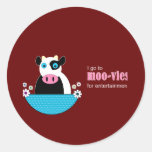Cow Movies Stickers