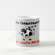 Cow-Mug World Greatest Dad and that NO BULL