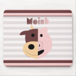 Cow + Pig = Moink mousepad