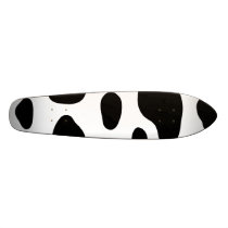 Cow Print Skateboard Oldschool
