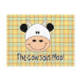 Cow Says Moo Post Cards