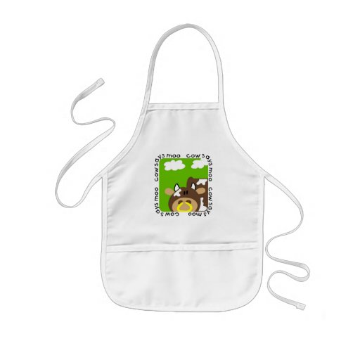 Cow Says Moo Tshirts and Gifts Aprons