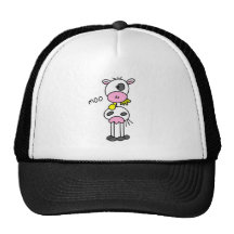 Cow Says Moo Tshirts and Gifts Hats