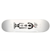 COW SIGN SKATE BOARD