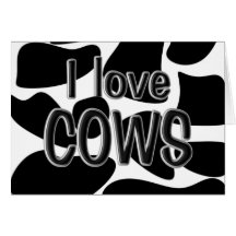 Cow Spots Card
