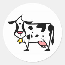 cow sticker