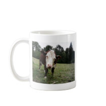 Cow Sticking Out Tongue Coffee Mug