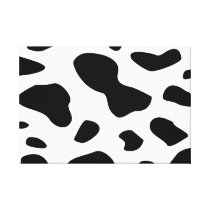 Cow Wrapped Canvas Stretched Canvas Print