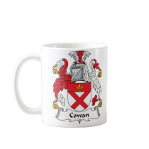 Cowan Family Crest Coffee Mugs